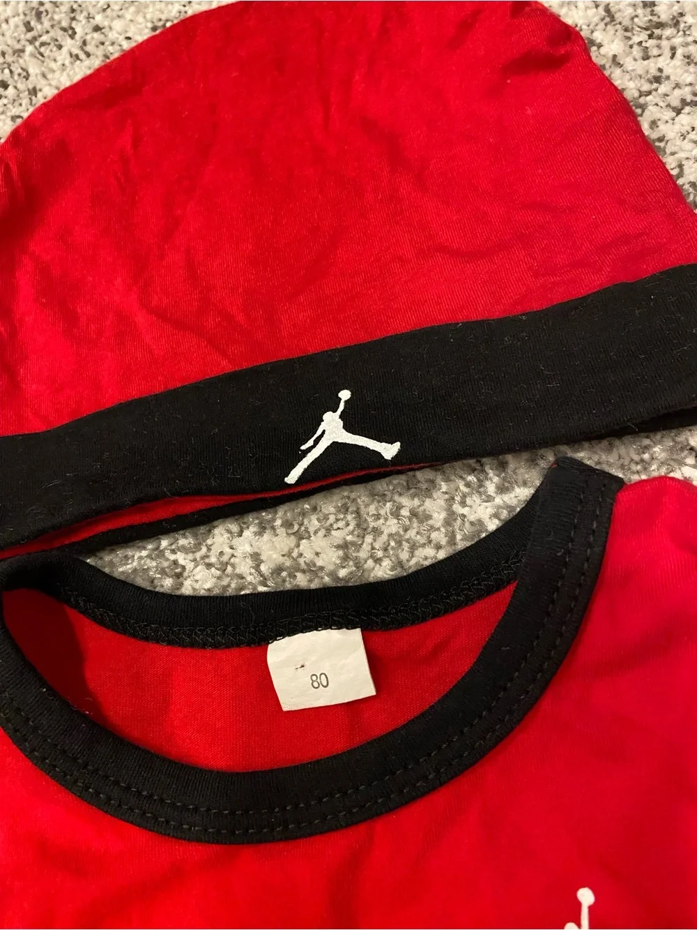 Jordan Onesie with matching hat